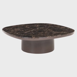 Richmond Salontafel Almundi Keramiek - Chocolat Brown, 100 x 100cm - Vierkant