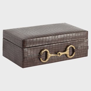 Richmond Opbergdoos Rex 25cm - Dark Brown