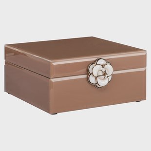 Richmond Opbergdoos Floral 18cm - Bruin
