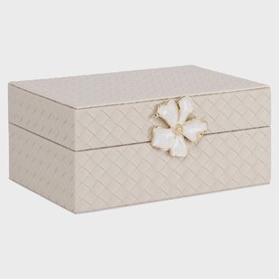 Richmond Opbergdoos Lillie 18cm - Ivory