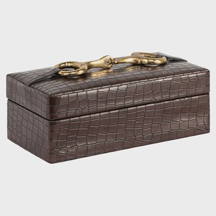 Richmond Opbergdoos Rex 20cm - Dark Brown