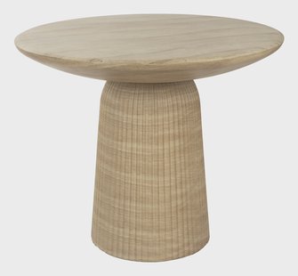 Dutchbone Bistrotafel Brison Beton, 90cm - Naturel