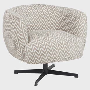 Richmond Draaifauteuil Estelle Chevron - Sand