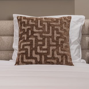 Richmond Kussen Ivy Labyrinth, 50 x 50cm - Brown