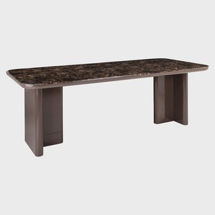 Richmond Eettafel Almundi Keramiek, 230 x 100cm - Chocolat brown