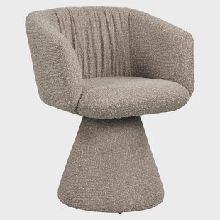 Richmond Draaibare Eetkamerstoel Madeline Chunky - Mocca
