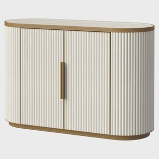 Richmond Dressoir Tivoli Keramiek en stof, 119cm - Wit
