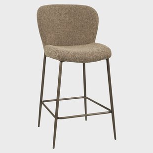 Richmond Barstoel Odarby Tweed - Brown (zithoogte 67cm)