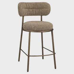 Richmond Barstoel Encanto Tweed - Brown (zithoogte 67cm)