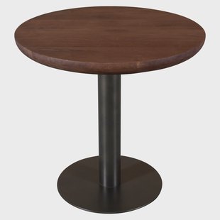 Richmond Ronde Bistrotafel Baldwin Mangohout, Ø80cm - Spicebrown