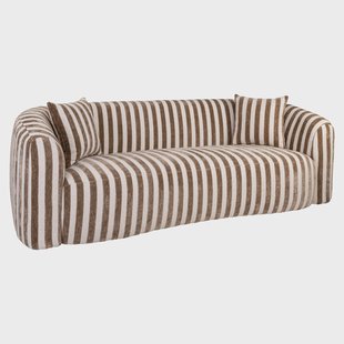Richmond Bank Luxandra 229cm, Stripes - Sand