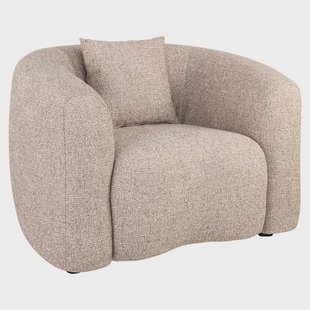 Richmond Fauteuil Luxandra Tweed stof - Sand