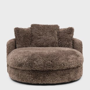 Rivièra Maison Daybed Carmin Poodle Weave - Raccoon Taupe