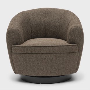 Rivièra Maison Draaifauteuil The Countess Bouclé - Classic Brown