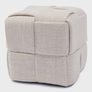 Rivièra Maison Hocker Qbic Tweed - Antique White