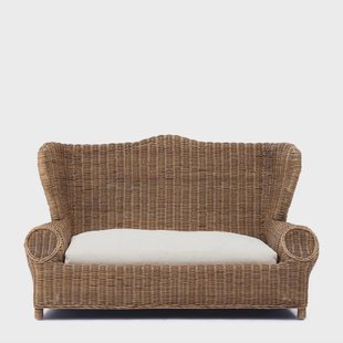 Rivièra Maison Huisdierenbed Nicolas Rattan, 108 x 59cm - Naturel