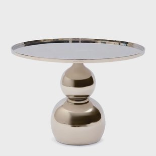 Rivièra Maison Ronde Salontafel Élysée 60cm - Zilver
