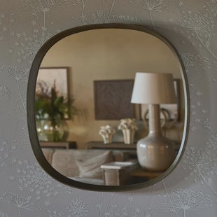Rivièra Maison Spiegel Place des Voges Eikenhout, 80 x 80cm - Bruin - Vierkant