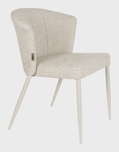 Dutchbone Eetkamerstoel Georgia Chenille - Beige
