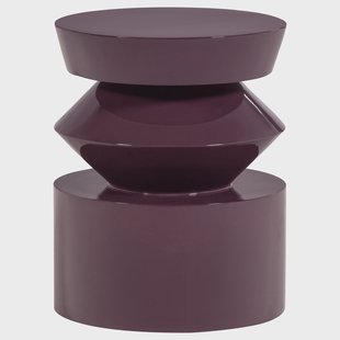 WOOOD Bijzettafel Auren 40cm - Paars - Rond