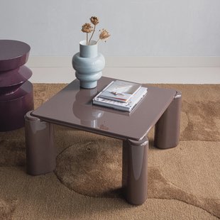 WOOOD Salontafel Tiven 80cm - Donkerbruin - Vierkant