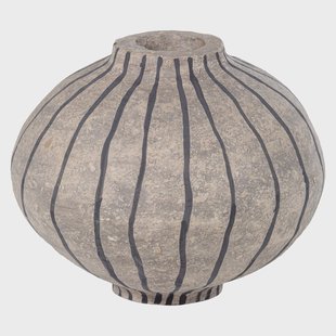 WOOOD Vaas Karo, 35cm - Zand