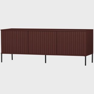 WOOOD TV-meubel New Grenenhout,150cm - Bordeaux