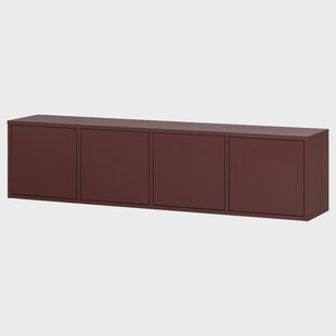 WOOOD TV-meubel Merel Grenenhout, 198cm - Bordeaux