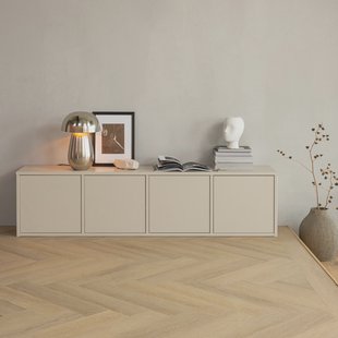 WOOOD TV-meubel Merel Grenenhout, 198cm - Dust