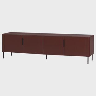 WOOOD TV-meubel Gunnar Grenenhout, 200cm - Bordeaux