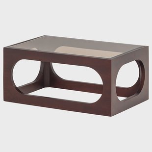 WOOOD Salontafel Trax Acaciahout, 77 x 50cm - Bruin