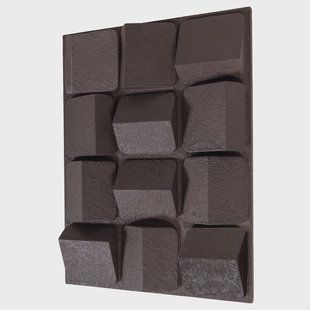 WOOOD Wandpaneel Axis 81x61cm - Bruin