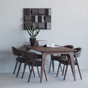 WOOOD Eettafel Rubo Mangohout, 180 x 95cm - Bruin