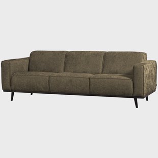WOOOD 3-zits Bank Statement Velvet, 230cm - Bonsai