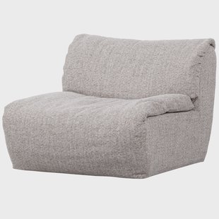 WOOOD Bank Baggy 1-zits, 91cm - Naturel Melange