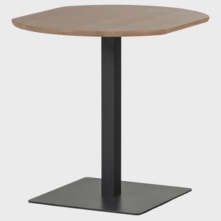 WOOOD Eettafel Tablo Eikenhout, Tussenstuk, 79 x 67cm - Transparant