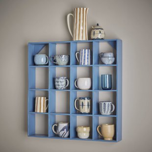 Bloomingville Wandrek Bekka 70 x 70cm - Blauw
