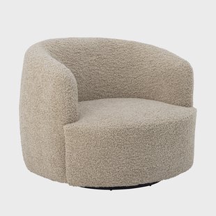 Bloomingville Draaifauteuil Bocca - beige