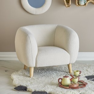 Bloomingville MINI Kinderfauteuil Cade - Wit