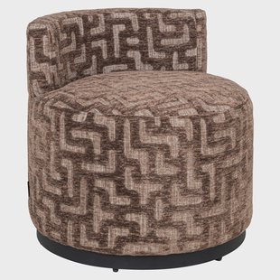 Richmond Fauteuil Franny Labyrinth - Bruin