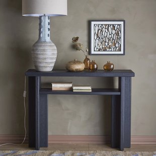 Bloomingville Sidetable Cupa 110 x 32cm - Zwart