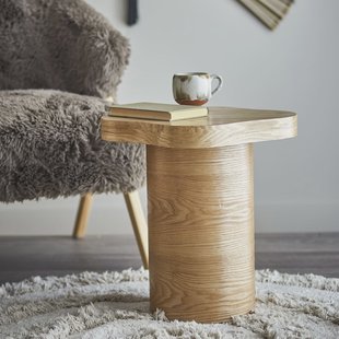 Bloomingville Bijzettafel Elmer 46cm - Naturel - Organisch