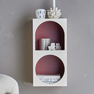 Bloomingville Boekenkast Graphia 30cm - Wit