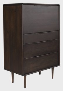 Dutchbone Opbergkast Elroy Acaciahout, 80 x 120cm - Walnoot