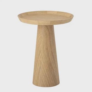 Bloomingville Ronde Bijzettafel Luana Eikenhout 44 x 54,5cm - Naturel