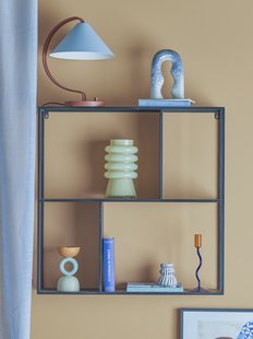 Bloomingville Wandrek Mack 71x 71cm - zwart