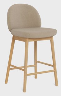 Bendt Barstoel Mehan Chenille (zithoogte 64,5cm) - Beige