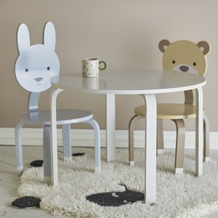 Bloomingville Mini Kindertafel Marle, 65cm - Naturel