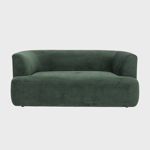 Bloomingville Bank Morgan 165cm, Velvet - Groen