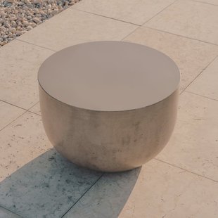 Kave Home Outdoor Ronde Salontafel Garbet Cement, Ø60cm - Grijs